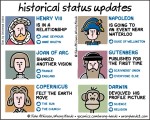 historical status updates